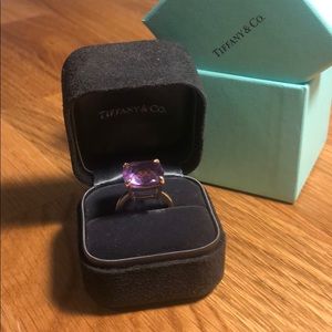 Tiffany & Co. Amethyst Sparkler Ring